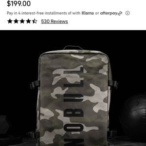 No Bull Camo backpack duffle!